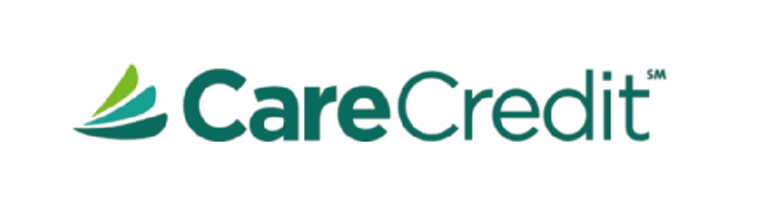 CareCredit logo with green text and a stylized green leaf design on the left.