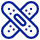 A blue icon depicting geometric shapes resembling an hourglass or game controller.